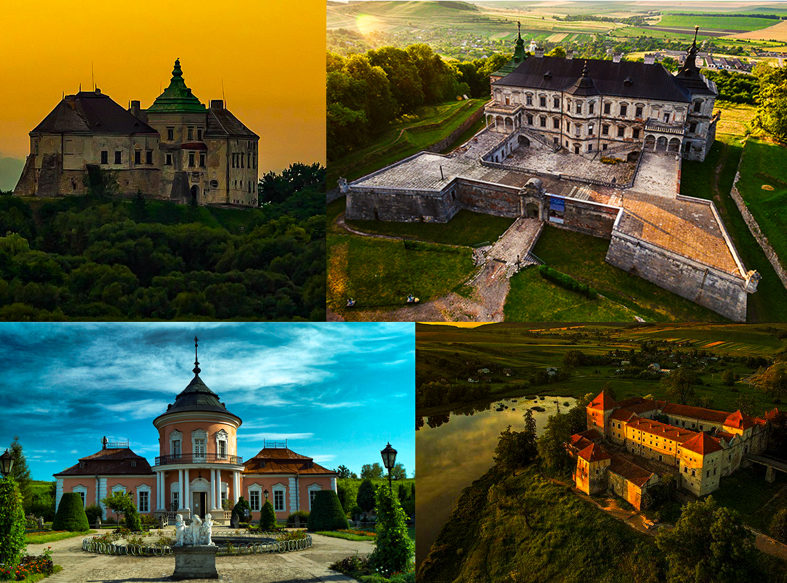 The Golden Horseshoe of Lviv region: Journey through the Treasures of the Middle Ages - Traveling through Ukraine Landmarks of Ukraine