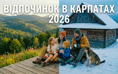 Відпочинок в Карпатах без шаблонів: 50 унікальних локацій для подорожі у 2026 році