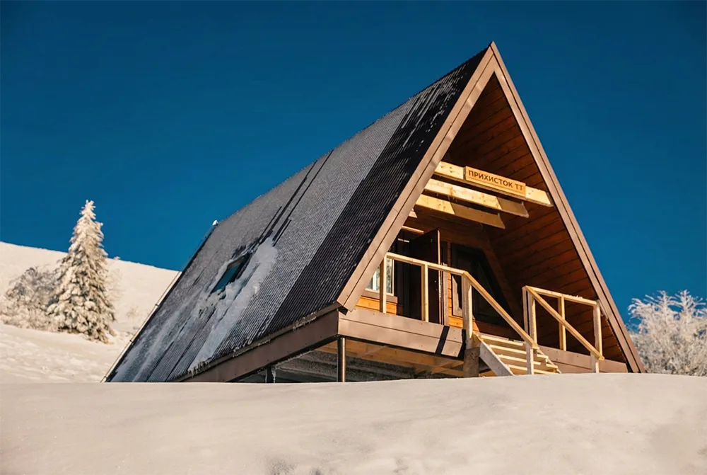 Прихисток ТТ на горі Парашка