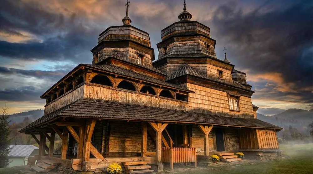 Церква в селі Ісаї