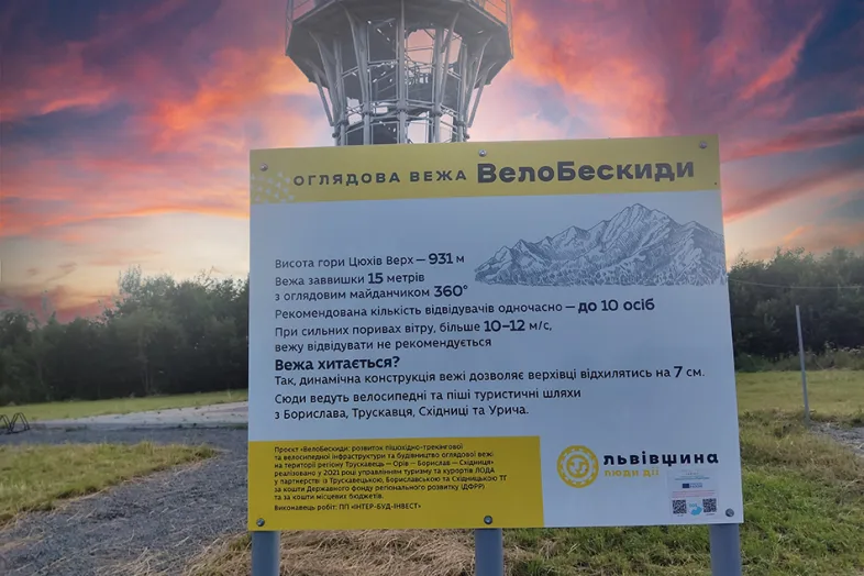 Оглядові майданчики та панорами Трускавця